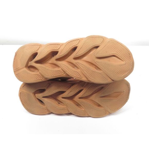 Abborora Men Casual Mesh Sneakers Sock Shoe Light BROWN Size 46 US 11 - Picture 7 of 8